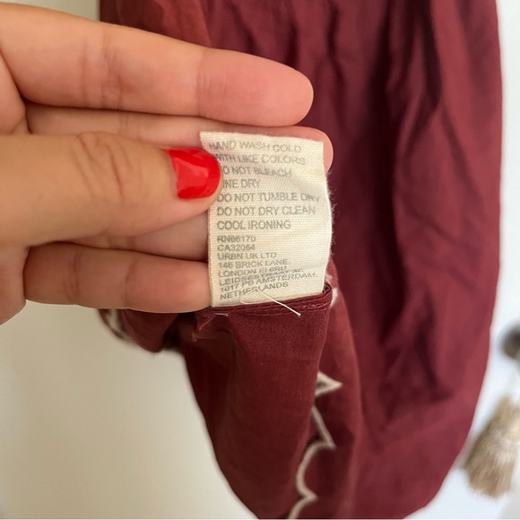 NWT Anthropologie Forever That Girl Scalloped Puff Sleeve Cotton Mini Dress XL - Picture 10 of 13